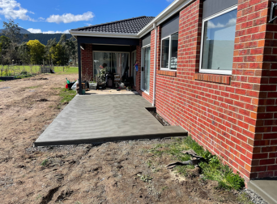 Murrindindi Concrete house slabs poor in Buxton, Yeah, Mansfield, Goulburn valley, Alexandra